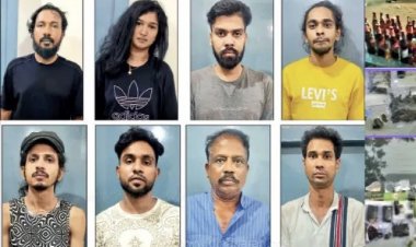 கல்ச்சுரல் பார்ட்டி எனும் பெயரில் மனைவிகளை மாற்றி உல்லாசத்தில் ஈடுபட்டவர்கள் கைது. ! உயர் ரக போதை பொருட்களும் பறிமுதல். !