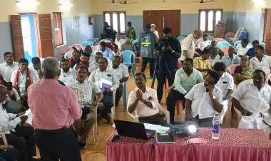 தென்காசியில் பாதாள சாக்கடை திட்டம் அமைக்க பொதுமக்களிடம் கருத்து கேட்பு கூட்டம் .!