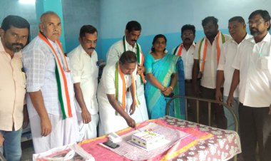 கருத்தபிள்ளையூரில் காங். சிறுபான்மை துறை சார்பில் கிறிஸ்துமஸ் விழா.!