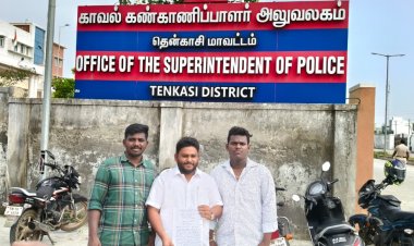 தென்காசி 'நெல்லைகருப்பட்டி காபி' கடையில் டீ கப்பை திருடிய சிக்கந்தர் மீது எஸ்.பியிடம் பார்த்தீபன் புகார் மனு .!