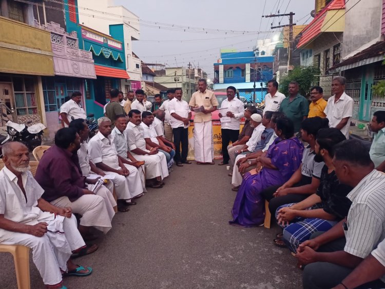 செங்கோட்டையில் என் வாக்குசாவடி வெற்றி வாக்குசாவடி பரப்புரை நிகழ்ச்சி.!