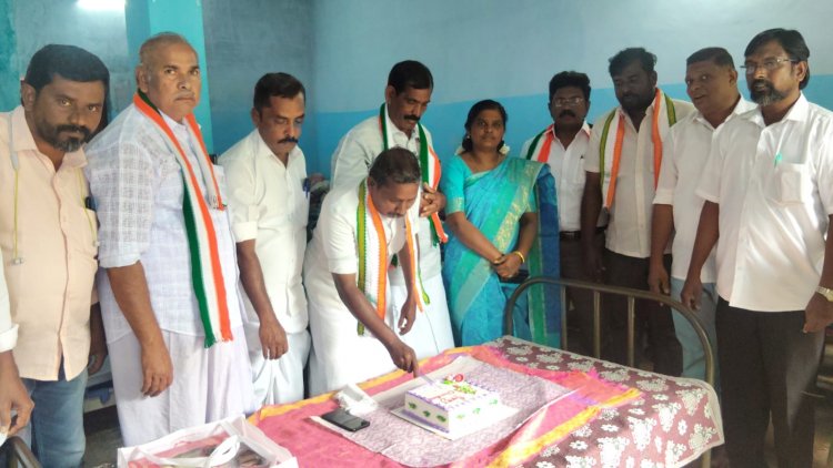 கருத்தபிள்ளையூரில் காங். சிறுபான்மை துறை சார்பில் கிறிஸ்துமஸ் விழா.!