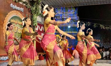 அருள்மிகு ஶ்ரீ கிரிஜாம்பாள் உடனுறை ஸ்ரீ கவீஸ்வரர் ஆலயத்தில் மார்கழி பௌர்ணமியை முன்னிட்டு ஆருத்திரா தரிசன நாட்டியாஞ்சலி.!