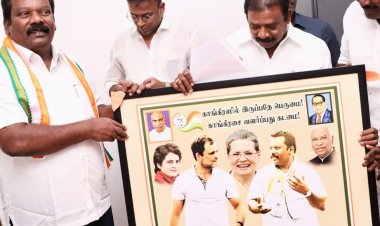 கிருஷ்ணகிரி, பர்கூர், ஊத்தங்கரை உள்ளிட்ட மூன்று சட்ட தொகுதிகளில் ஏதாவது ஒரு தொகுதியில் தமிழக காங்கிரஸ் தலைவர் செல்வபெருந்தகை போட்டியிட வேண்டும் என மனு. !