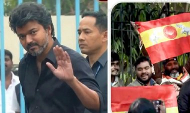 டிவிகே.. டிவிகே.. டிவிகே.. டெல்லி சிபிஐ அலுவலகத்தின் வெளியே தொண்டர்கள் கோஷம்..!