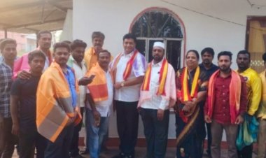 பல்வேறு கட்சிகளில் இருந்து விலகியவர்கள் தமிழக வெற்றி கழகத்தில் இணையும் விழா .!