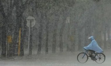 தமிழகத்தின் பல மாவட்டங்களுக்கு கன மழை எச்சரிக்கை -வானிலை ஆய்வு மையம். !