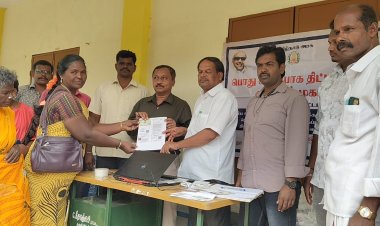 காவேரிப்பட்டினம் அருகே உள்ள சுருளி அள்ளி கிராமத்தில் நடைபெற்ற பொது வினியோகம் திட்ட குறை தீர்க்கும் முகாம் .!