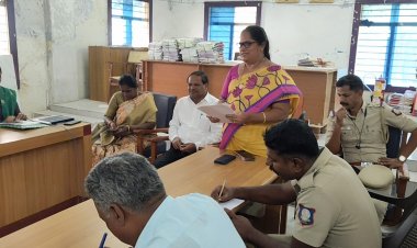 மத்தூர் வட்டார வளர்ச்சி அலுவலகத்தில் நுகர்வோர் குழுக்கூட்டம் நடைபெற்றது,!