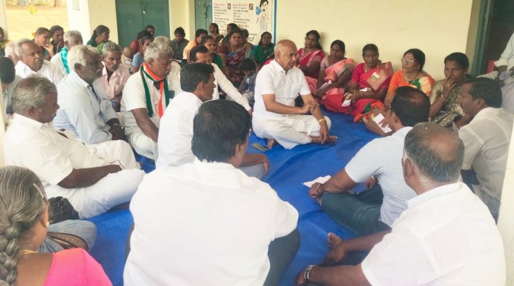 குள்ளம்பட்டி கிராமத்தில் நடைபெற்ற கிராம சபை கூட்டம் .!