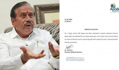 எச்.ராஜாவுக்கு பக்கவாதம்.. இப்போ உடல்நிலை குறித்து மருத்துவமனை அறிக்கை. !