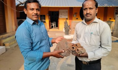 700 ஆண்டுகளுக்கு முற்பட்ட காலத்தை சேர்ந்தத சுடுமண் குழாய் கண்டுபிடிப்பு. !