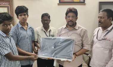 பள்ளி மாணவர்களின் கோரிக்கைய ஏற்று புதிய கணிப்பொறி சாதனம் வழங்கிய சட்டமன்ற உறுப்பினர். எஸ.எஸ. பாலாஜி.!