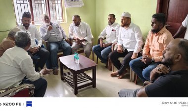 மனிதநேய மக்கள் கட்சியின் பொதுக்கூட்டத்திற்கு வருகை புரிந்த ஹஜ் கமிட்டி தலைவரும் மனிதநேய மக்கள் கட்சியின் மாநில பொதுச் செயலாளருக்கு மேட்டுப்பாளையம் ம ம க சார்பாக வரவேற்பு. !