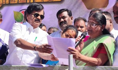 அதிமுக உள்ளிட்ட அதிமுக கூட்டணி கட்சி சார்பில் நடைபெற்ற கண்டன ஆர்ப்பாட்டம்.!