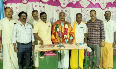 கால பைரவர் திருக்கோவிலில் நடைபெற்ற மஹாசிவராத்திரியை முன்னிட்டு நடைபெற்ற நாட்டியாஞ்சலி நிகழ்ச்சியில் கலந்துக் கொண்ட மாணவிகளுக்கு நினைவு பரிசுகள். !