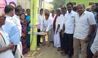 காட்டி நாயனப்பள்ளி கிராமத்தில் புதியதாக அமைக்கப்பட்டுள்ள மின்மாற்றியை சட்ட மன்ற உறுப்பினர் மதியழகள் மக்கள் பயன்பாட்டிற்காக திறந்து வைத்தார்.!