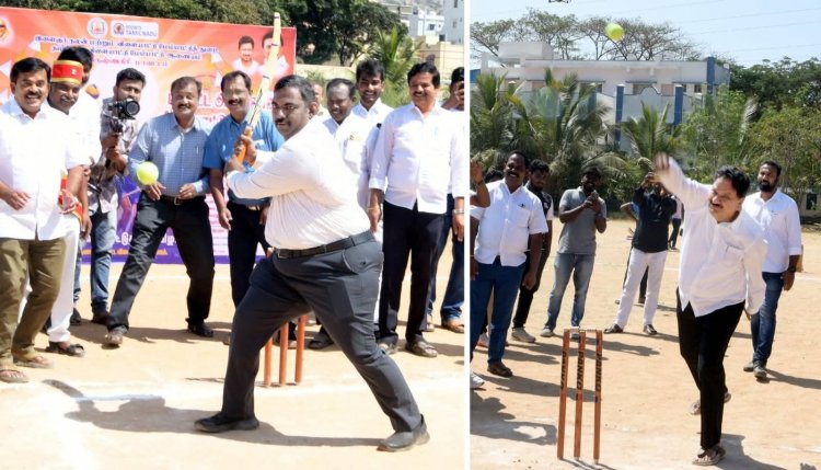 மாவட்ட விளையாட்டு மற்றும் இளைஞர் நலத்துறை சார்பாக, முதலமைச்சர் இளைஞர் விளையாட்டு திருவிழா.!