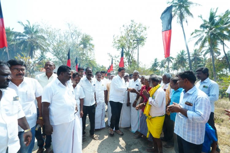 கிடப்பநாயனப்பள்ளி கிராமத்தில் புதிய பகுதிநேர நியாய விலைக்கடை திறப்பு விழா.!