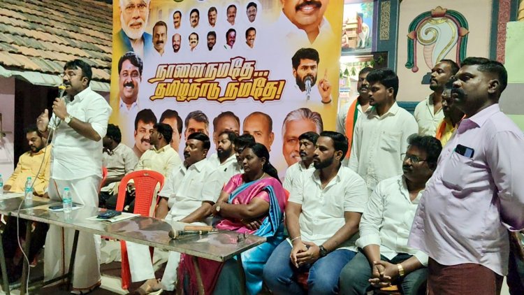 பாரதிய ஜனதா கட்சியின் சக்தி கேந்திரா சார்பில் தெருமுனை பிரச்சாரக் கூட்டம்.!