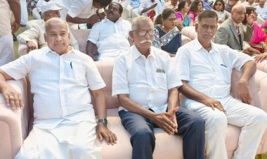 தமிழக காங்கிரஸ் தலைவர் செல்வப்பெருத்தகையின் புதல்வி திருமண நிச்சயதார்த்த விழாவில் காங்கிரஸ் பாராளுமன்ற உறுப்பினர் கேபிநாத் உள்ளிட்ட ஏராளமானவர்கள் பங்கேற்பு..!