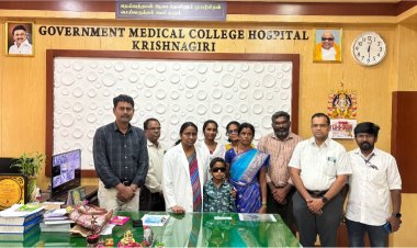 பள்ளி மாணவனின் கண் சிகிச்சைக்காக பரிந்துரை செய்த அரசு மருத்துவ கல்லூரி முதன்மை மருத்துவர்.!