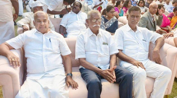 தமிழக காங்கிரஸ் தலைவர் செல்வப்பெருத்தகையின் புதல்வி திருமண நிச்சயதார்த்த விழாவில் காங்கிரஸ் பாராளுமன்ற உறுப்பினர் கேபிநாத் உள்ளிட்ட ஏராளமானவர்கள் பங்கேற்பு..!