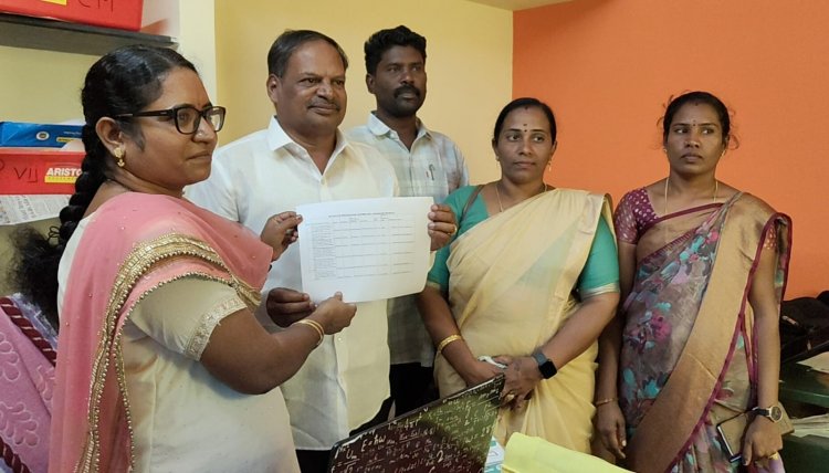 தமிழக அரசின் மருத்துவ கடைகள் எந்தெந்த இடங்களில் செயல்படுகிறது என்பது குறித்து தர்மபுரி உதவி மருந்து கட்டுப்பாடு இயக்குனர் அலுவலகத்தில் சமுக நுகர்வோர் பாதுகாப்பு நலச்சங்கத்தின் மாநில பொதுச் செயலாளர்.!