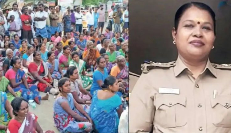 தூத்துக்குடியில் வெடித்த மக்கள் போராட்டம் - மாணவி பாலியல் படுகொலை வழக்கில் பெண் இன்ஸ்பெக்டர் சஸ்பெண்ட்!