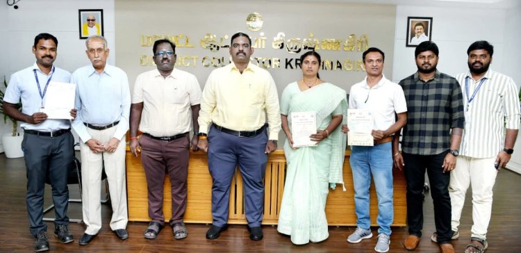 தமிழ்நாடு மாசு கட்டுப்பாடு வாரியம் சார்பாக நடைபெற்ற "பசுமை சாம்பியன் விருது -2025 போட்டிகள் .!