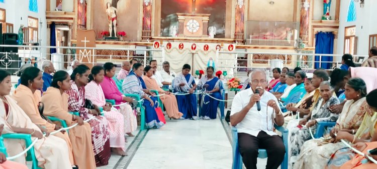 பாபநாசம் புனித செபஸ்தியார் திருத்தலத்தில் போர் நிறுத்தம் வேண்டி உலக அமைதிக்காக ஜெப வழிபாடு!!