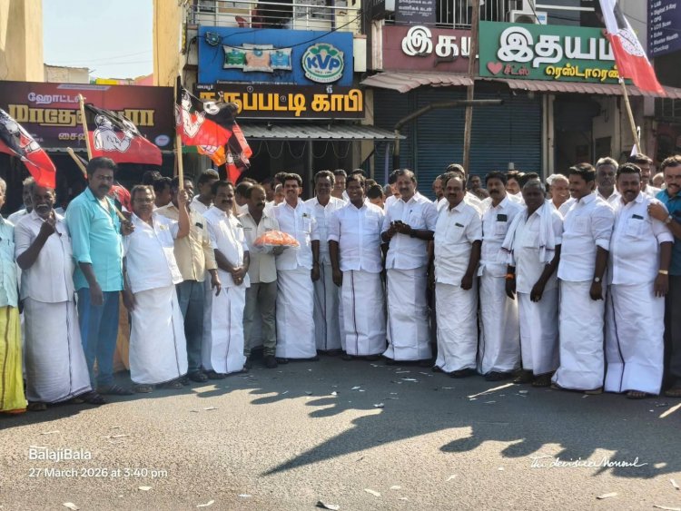 அதிமுக சார்பில் மீண்டும் கிருஷ்ணகிரி சட்டமன்ற தொகுதியில் போட்டியிடும் கே.அசோக்குமார் .!