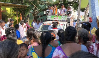 ஒசூர் தொகுதியில் உள்ள கிராம பகுதிகளில் அதிமுக வேட்பாளர் தீவிர வாக்கு சேகரிப்பு.!