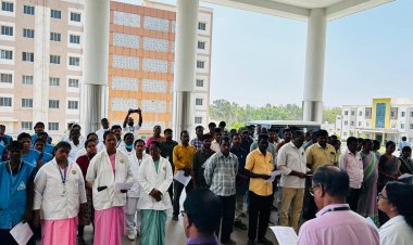 கிருஷ்ணகிரி அரசு மருத்துவக் கல்லூரியில்  சமத்துவ நாள் உறுதிமொழி.!