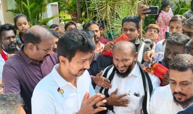 துணை முதலமைச்சரை  சந்தித்த மனிதநேய மக்கள் கட்சி நிர்வாகிகள்.!